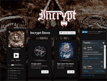Tablet Screenshot of incrypt.org